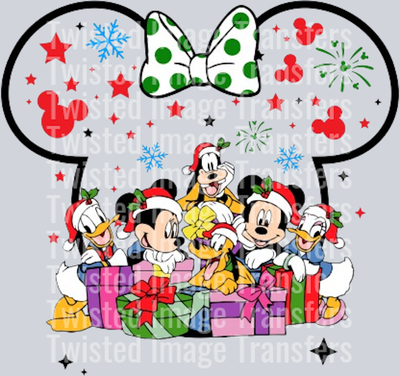 Disney Christmas With Character Ears