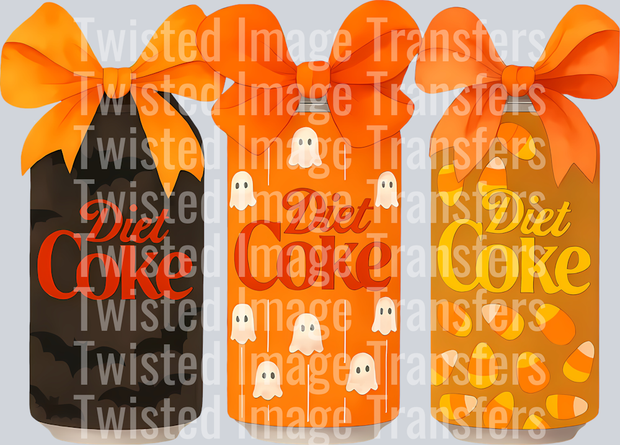 Halloween Diet Cans