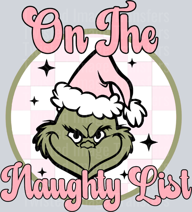 On The Naughty List Christmas