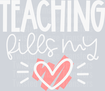 Teaching Fills My Heart White