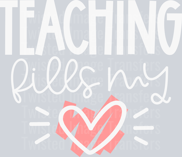 Teaching Fills My Heart White