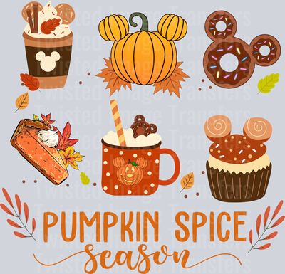 Pumpkin Spice Season Mickey Treats