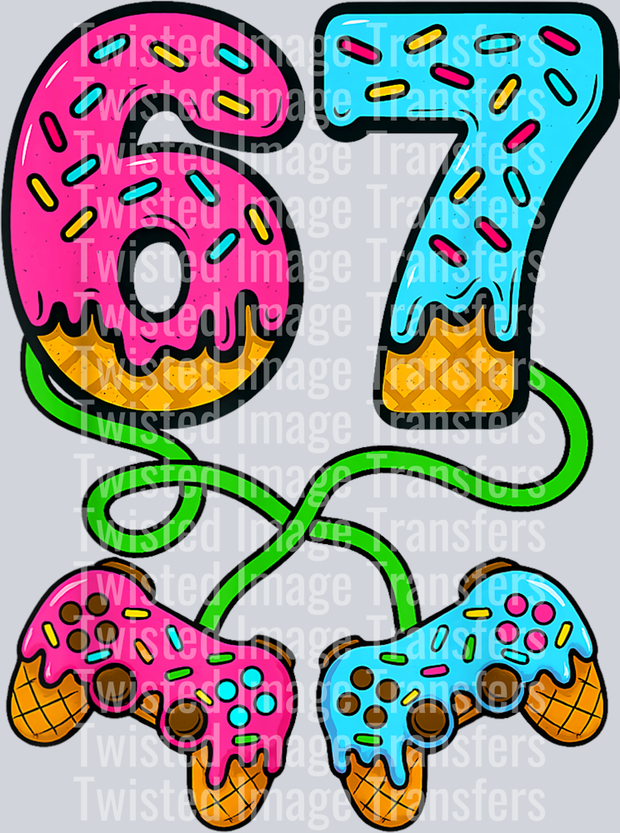 67 Ice Cream Drip Controllers DTF (direct-to-film) Transfer – Twisted ...