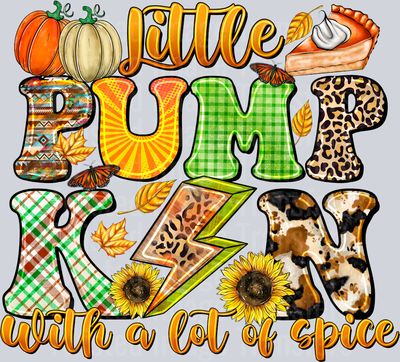 Little Pumpkin with a Lot of Spice