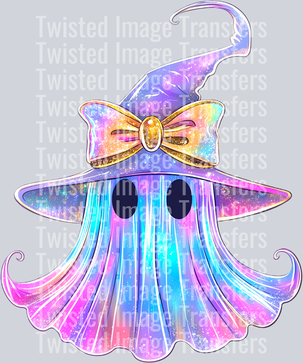 Iridescent Ghost in Witch Hat