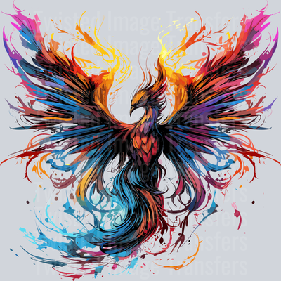 Color Drip With Wings