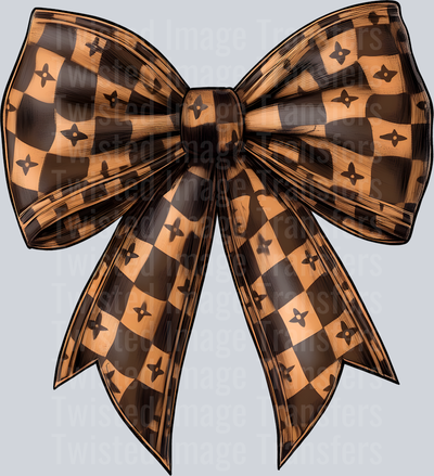 Two Toned Brown Bow