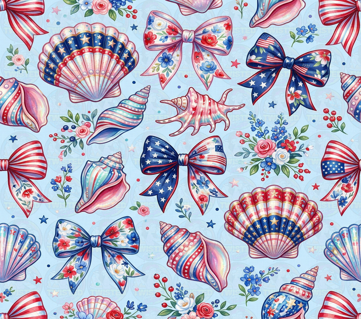 USA Shells – Twisted Image Transfers