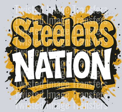 Steelers Nation Color Drip