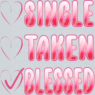 Single Taken Blessed