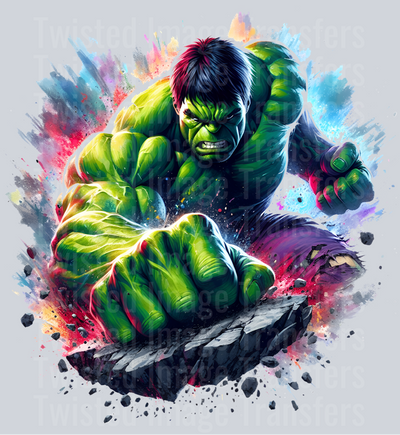 Angry Hulk Smashing