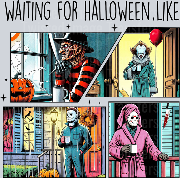 Waiting for Halloween Patiently