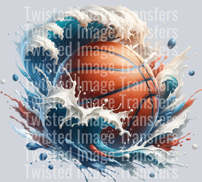 Drip Wave Basketball