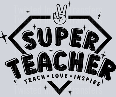 Super Teacher Black