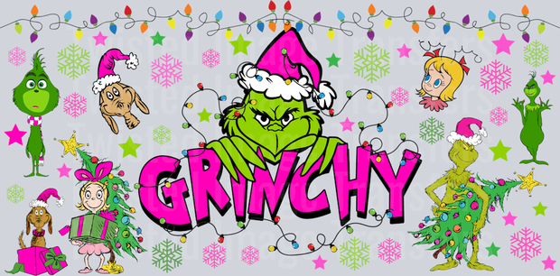 G Man Pink Grinchy Characters