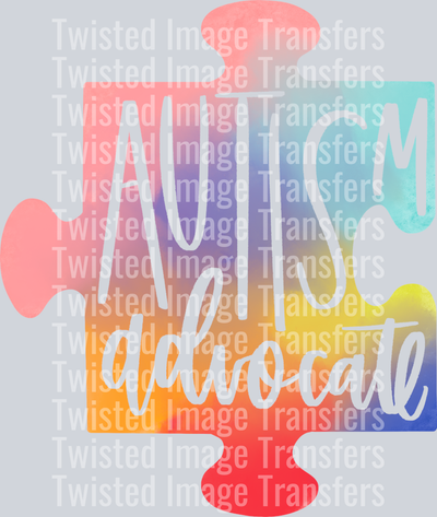 Autism Advocate Watercolor