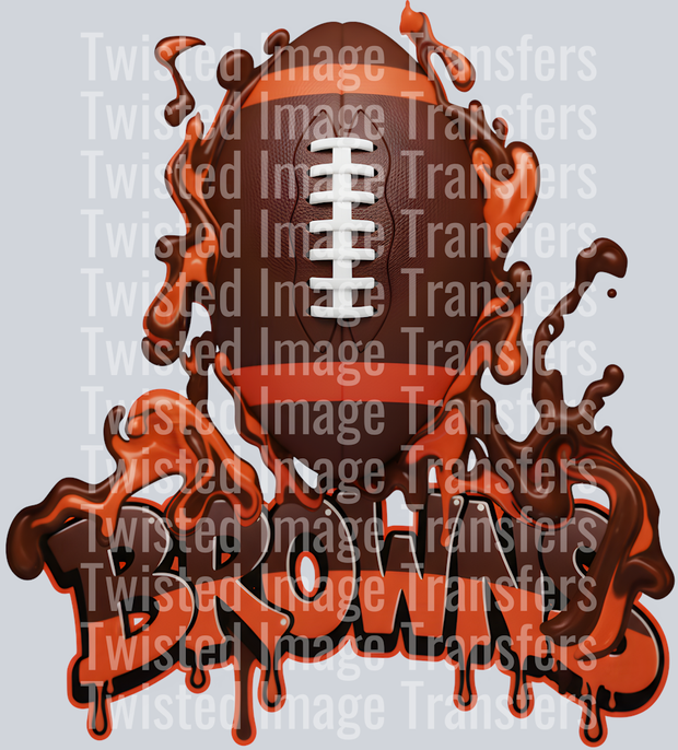 Browns Ball Color Drip