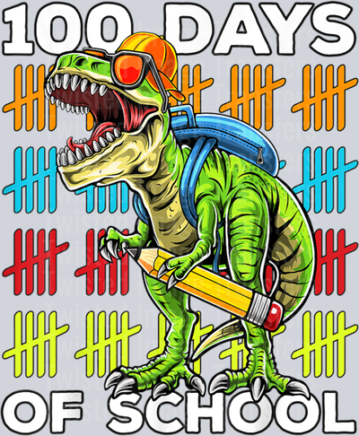 100 Days of School Dinosaur