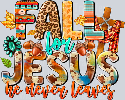 Jesus Never Leaves