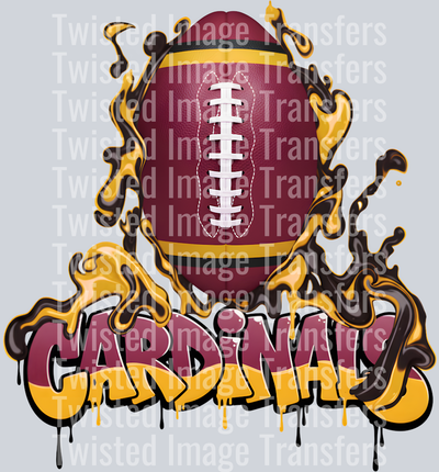 Color Drip Cardinals