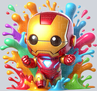 Little Color Drip Ironman