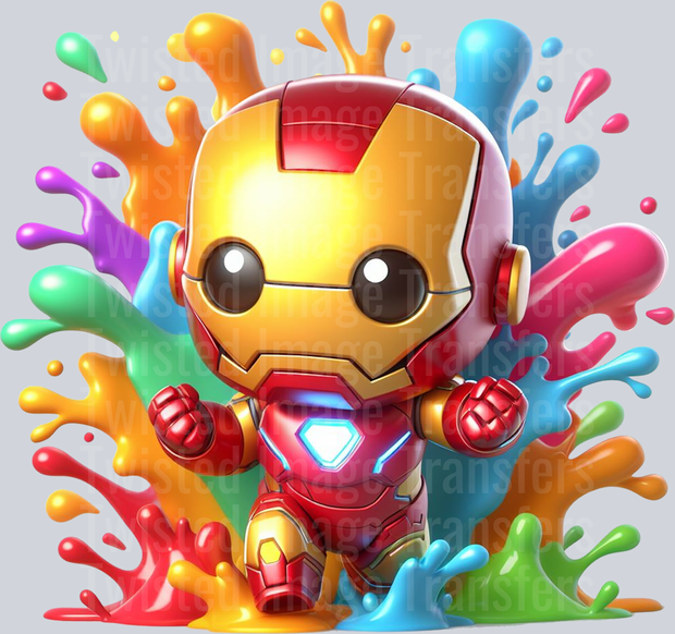 Little Color Drip Ironman
