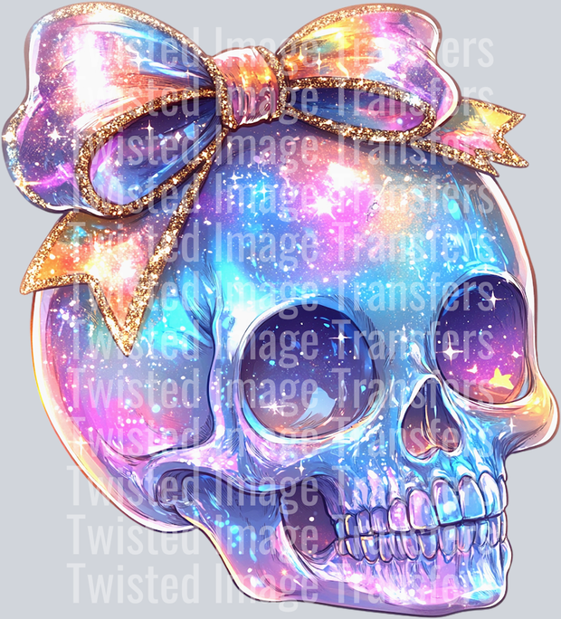 Skull & Bow Iridescent