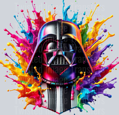 Darth Warrior in Color Drip