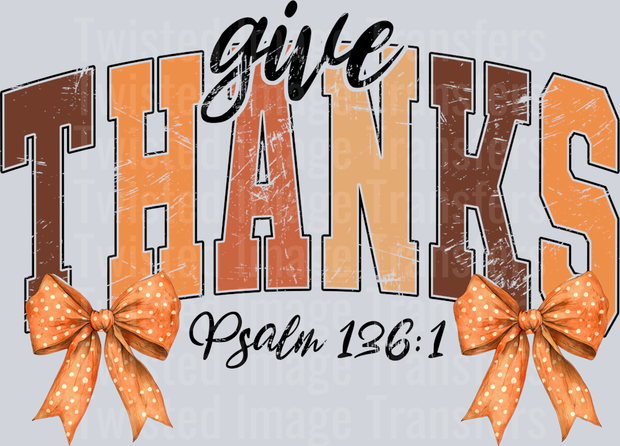 Psalm 136_1 Give Thanks