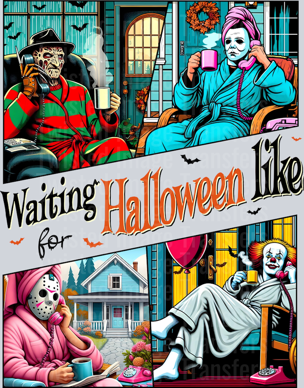Waiting for Halloween Sitting