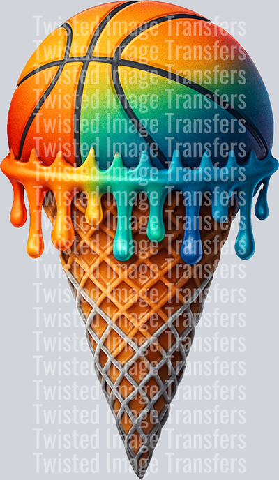 Waffle Cone Basketball Drip