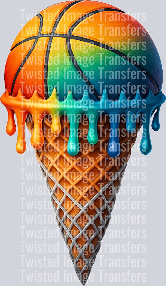 Waffle Cone Basketball Drip