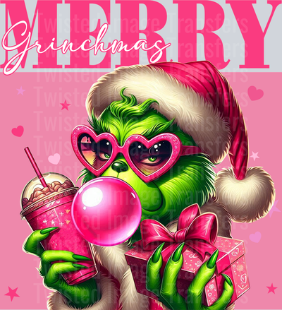 Merry in Pink G Man Grinchmas