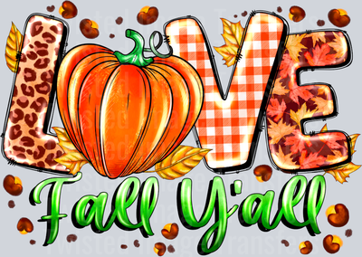 Love Green Fall Yall