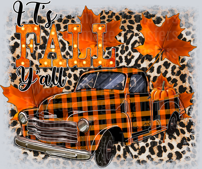Checkered It_s Fall Y_all