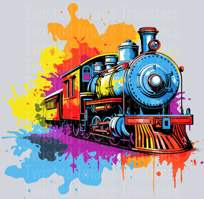 Color Drip Train