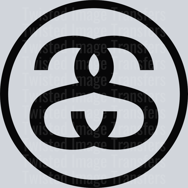 Stussy Circle DTF (direct to film) Transfer