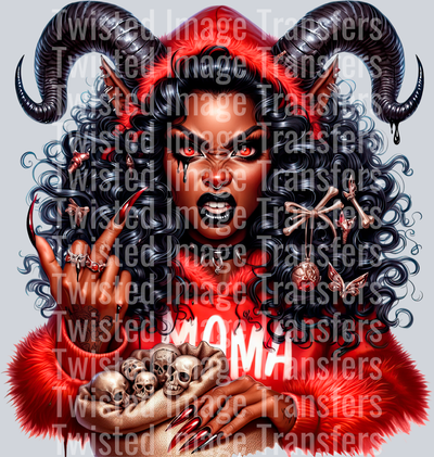 Middle Finger Halloween Mama
