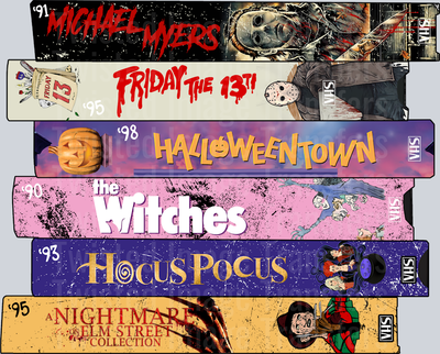 Halloween VHS in the 90_s