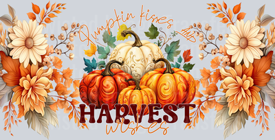 Harvest Vibes 16oz UV DTF Libby Cup Wrap
