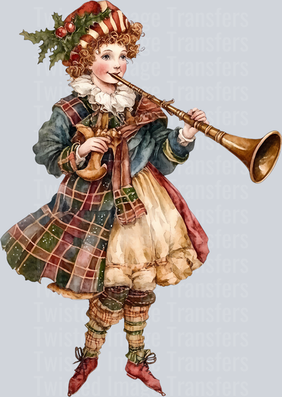 12 Days of Christmas Piper in Pointy Toed Shoes