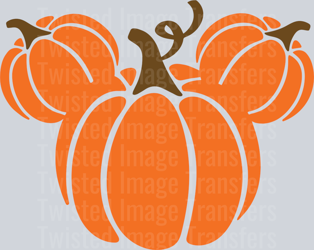 Pumpkin Mickey Head