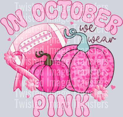 In October Pink Pumpkins