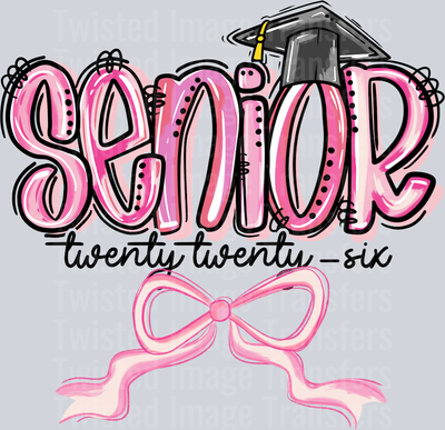 Pink Senior Twenty Twenty Six