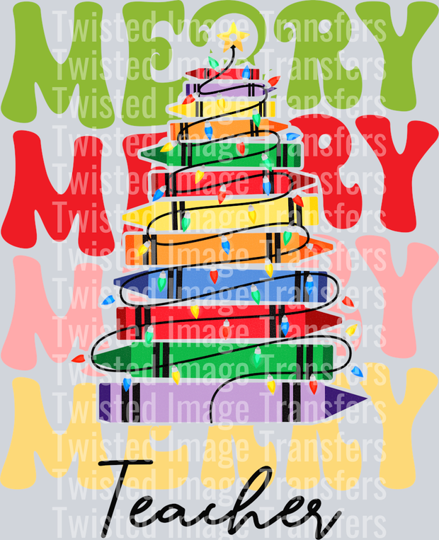 Stacked Merry Teacher