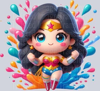 Wonder Women Color Drip