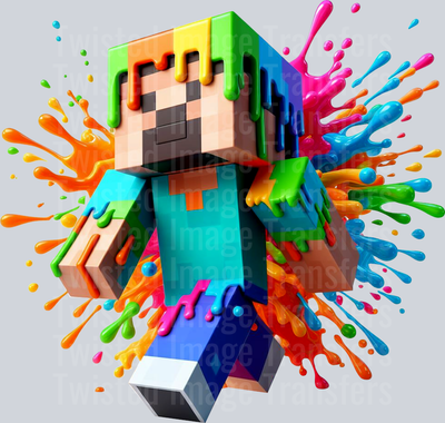 Splash Color Drip Minecraft