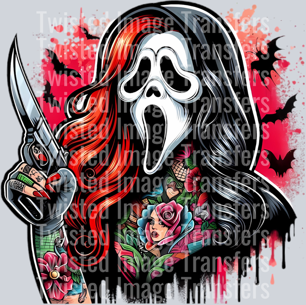 Scary Color Drip & Tats