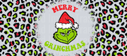 Merry Grinchmas With Christmas Leopard