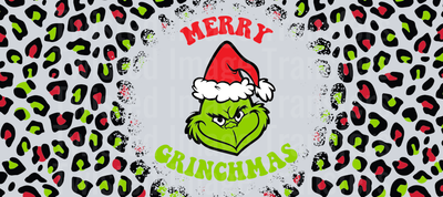 Merry Grinchmas With Christmas Leopard